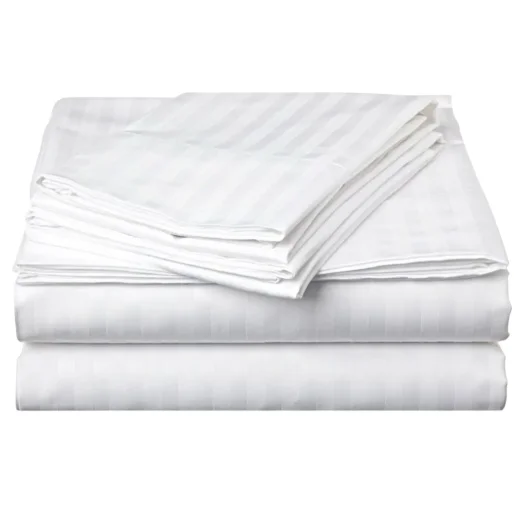 83 Tel Çift Kişilik Saten Yollu Çarşaf