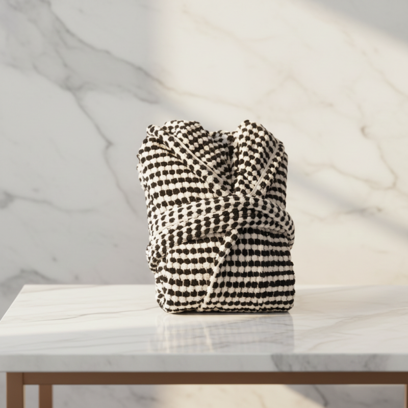 Nohut Bornoz Zebra Desen