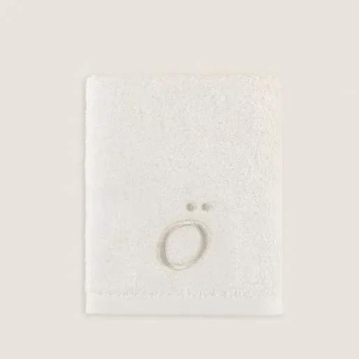 Ö Harf Nakışlı Yüz Havlusu 50x90 cm