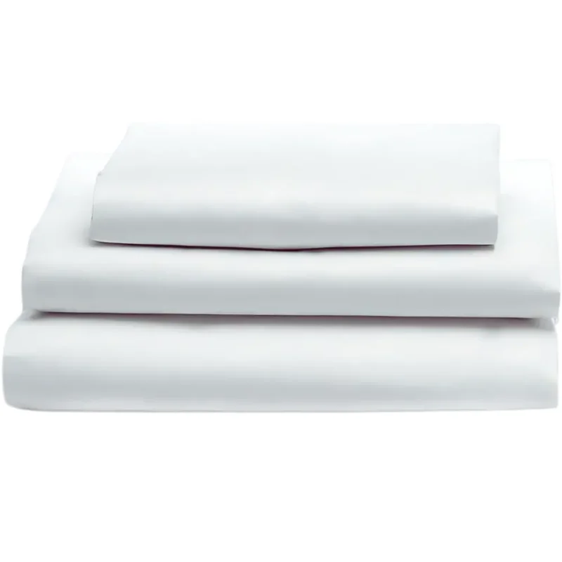 120 Tel Çift Kişilik Düz Saten Çarşaf