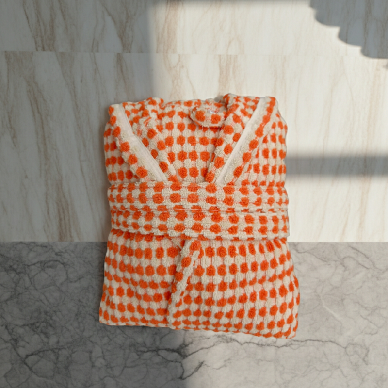 Nohut Bornoz Turuncu Krem